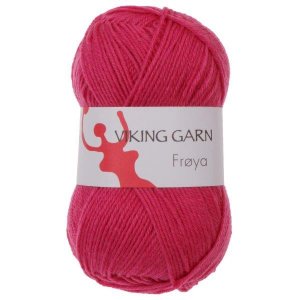 Fil Viking Fröya 50g - Rose (263) Fil Viking Fröya 50g - Rose (263)