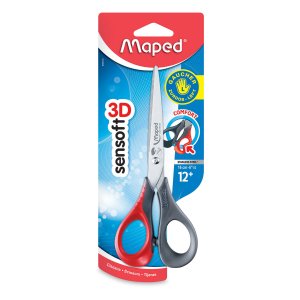 Ciseaux - Maped - Sensoft 3D 16 cm pour gauchers Ciseaux - Maped - Sensoft 3D 16 cm pour gauchers