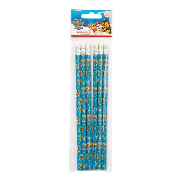Paw Patrol - Paquet de 6 crayons