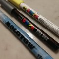 Image client Posca Marqueur PC-1MR 0,7 mm Ultra Fin - Argent