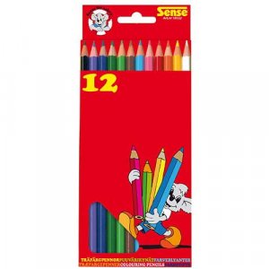 Crayons de couleur Sense - 12 crayons Crayons de couleur Sense - 12 crayons