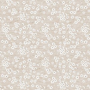 Tissu ciré textile Milflores lin 01 Tissu ciré textile Milflores lin 01