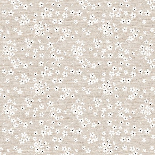 Tissu cir textile Milflores lin 01