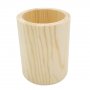 Porte-stylo en bois non trait - 80x100 mm