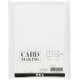 Cartes et enveloppes - blanc - 11,5 x 16,5 cm - 6 sets