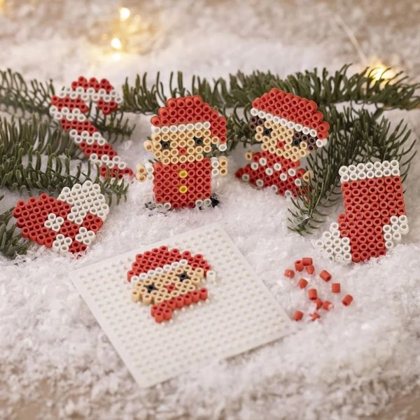 NABBI BioBeads Plaque à perles - Carré - 9,5x9,5 cm - 1 pc NABBI BioBeads Plaque à perles - Carré - 9,5x9,5 cm - 1 pc