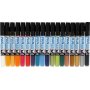 Marqueur Plus Color - couleurs mlanges - 18 pcs