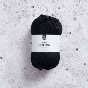 Coton Doux 50g - Noir Coton Doux 50g - Noir