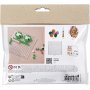 Mini Kit DIY Perles tube, couleurs mlanges, Monstre