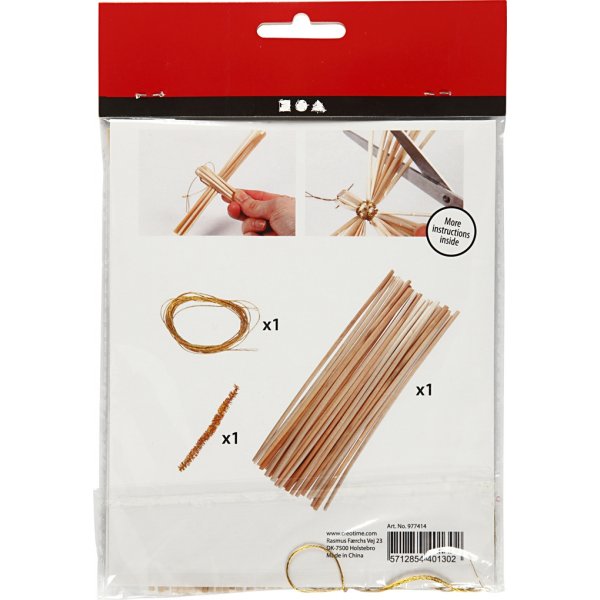 Mini Kit DIY - ange en paille Mini Kit DIY - ange en paille