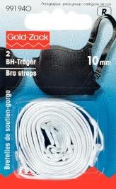 Bandoulière blanc 10mm 2 pcs Bandoulière blanc 10mm 2 pcs