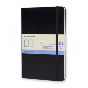 Carnet de croquis grand format, dos rigide et lisse Carnet de croquis grand format, dos rigide et lisse