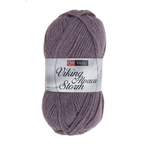 Fil Viking Alpaca Storm 50g - Violet (568) Fil Viking Alpaca Storm 50g - Violet (568)
