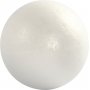 Boules en polystyrne - blanc - 12 cm - 5 pcs
