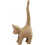 Chat en papier mch
