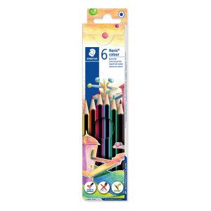 Crayons de couleur Noris - 6 crayons Crayons de couleur Noris - 6 crayons