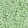 Perles de rocaille - vert tendre - 25 g