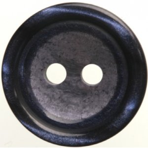 Bouton Rond 2 trous - Noir Bouton Rond 2 trous - Noir