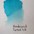 Image client Peinture aquarelle Rembrandt 1/2 tasse - Bleu/Violet-2-Bleu turquoise