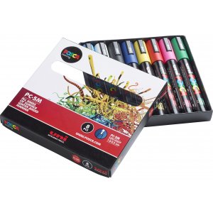 Uni Posca PC-5M - 8 stylos Uni Posca PC-5M - 8 stylos