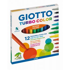 Feutres Giotto Turbo - paquet de 12 Feutres Giotto Turbo - paquet de 12