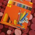 Image client Crayons de couleur Sense - 24 crayons