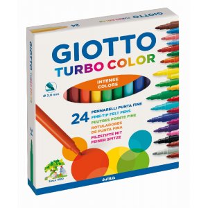Feutres Giotto Turbo - paquet de 24 Feutres Giotto Turbo - paquet de 24