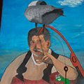 Image client Peinture acrylique Syst�me 3 59ml - Portrait Rose