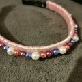 Image client Perles de verre cire brillante 6 mm - turquoise clair 40 pcs.