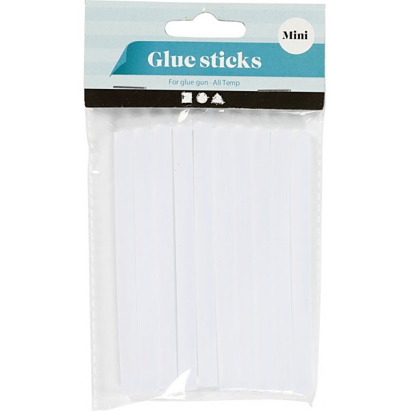 Btons de colle pour mini pistolet  colle - L10 cm - 10 pcs