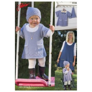Patron tricot - Robe gilet & robe manches courtes (alt1) Patron tricot - Robe gilet & robe manches courtes (alt1)