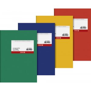 Carnet - A5 avec étiquette - ligné Carnet - A5 avec étiquette - ligné