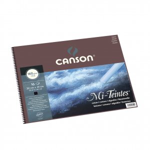 Canson Mi-Teintes 160g Miel Peigne Noire Canson Mi-Teintes 160g Miel Peigne Noire