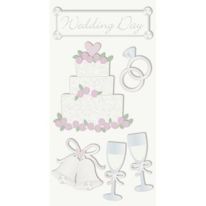 Mélange d'autocollants - Jour du mariage Mélange d'autocollants - Jour du mariage