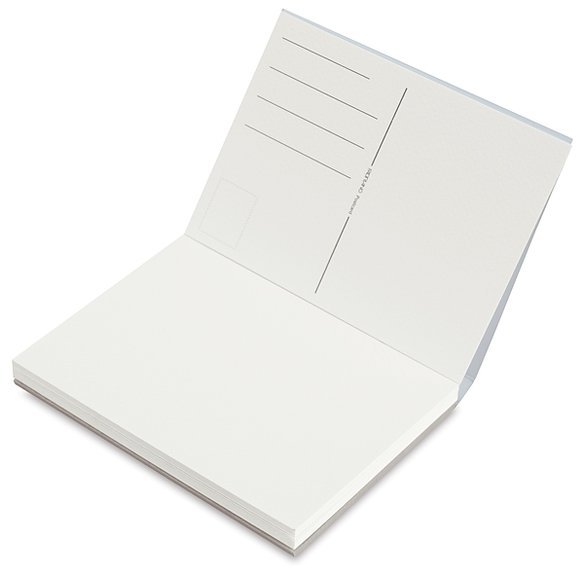 Bloc de carte postale aquarelle