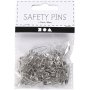 pingles de sret - argent - 100 pcs