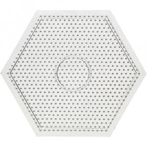 Carreaux de perles - Hexagonal - 15x15 cm - 10 pcs Carreaux de perles - Hexagonal - 15x15 cm - 10 pcs