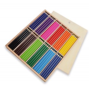 Crayons de couleur 144 épaisseurs Crayons de couleur 144 épaisseurs