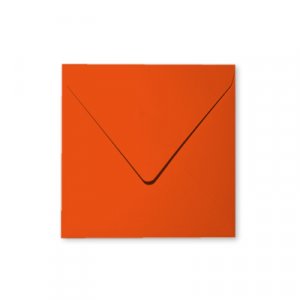 Enveloppes Pollen 165x165 - Paquet de 20 - Orange intense Enveloppes Pollen 165x165 - Paquet de 20 - Orange intense