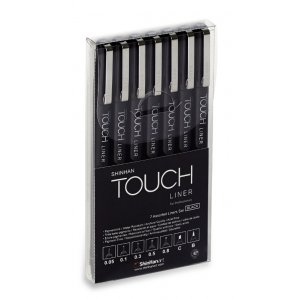 Touch Fineliner - 7 pièces Touch Fineliner - 7 pièces