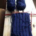 Image client Fil DROPS Nord Uni Color - 50g - Bleu marine (15)