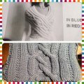 Image client Fil DROPS Big Merino Mix - 50g - Bleu jean (07)