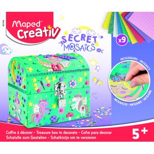 Ensemble Mosaïque - Maped - Coffret à Bijoux Secret Mosaics (5+ Ans) Ensemble Mosaïque - Maped - Coffret à Bijoux Secret Mosaics (5+ Ans)