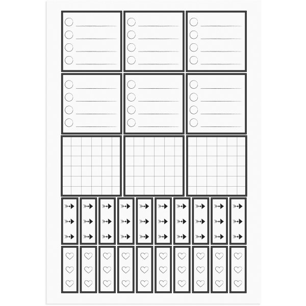 Calendrier 24/25 - Doodle - B5