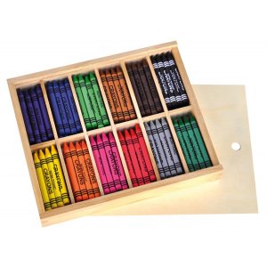 Crayon de cire 144 pièces étroit Crayon de cire 144 pièces étroit