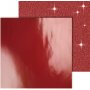 Papier design Vivi Gade - rouge - 2 feuilles