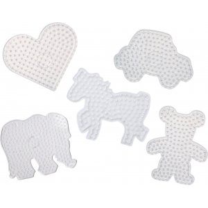 Assiettes perlées XL - 5 pcs Assiettes perlées XL - 5 pcs