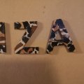 Image client Lettres en bois non traité 80x5 mm - Z