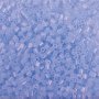 Perles tube Bleu transparent - 6000 pcs