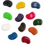 Crayons de couleur - couleurs mlanges - Haricots - 12 pcs